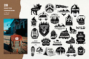 Wilderness & Camping graphic set, an Object Graphic by VerAna (Thumbnail 10 of 24)
