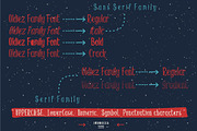 Oldiez Font Family + bonus, a Sans Serif Font by inumocca_type (Thumbnail 4 of 5)