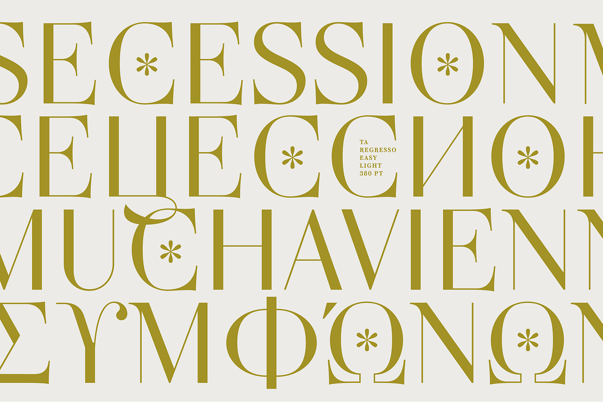TA Regresso Text, a Serif Font by TAFT Foundry (Photo 14 of 21)