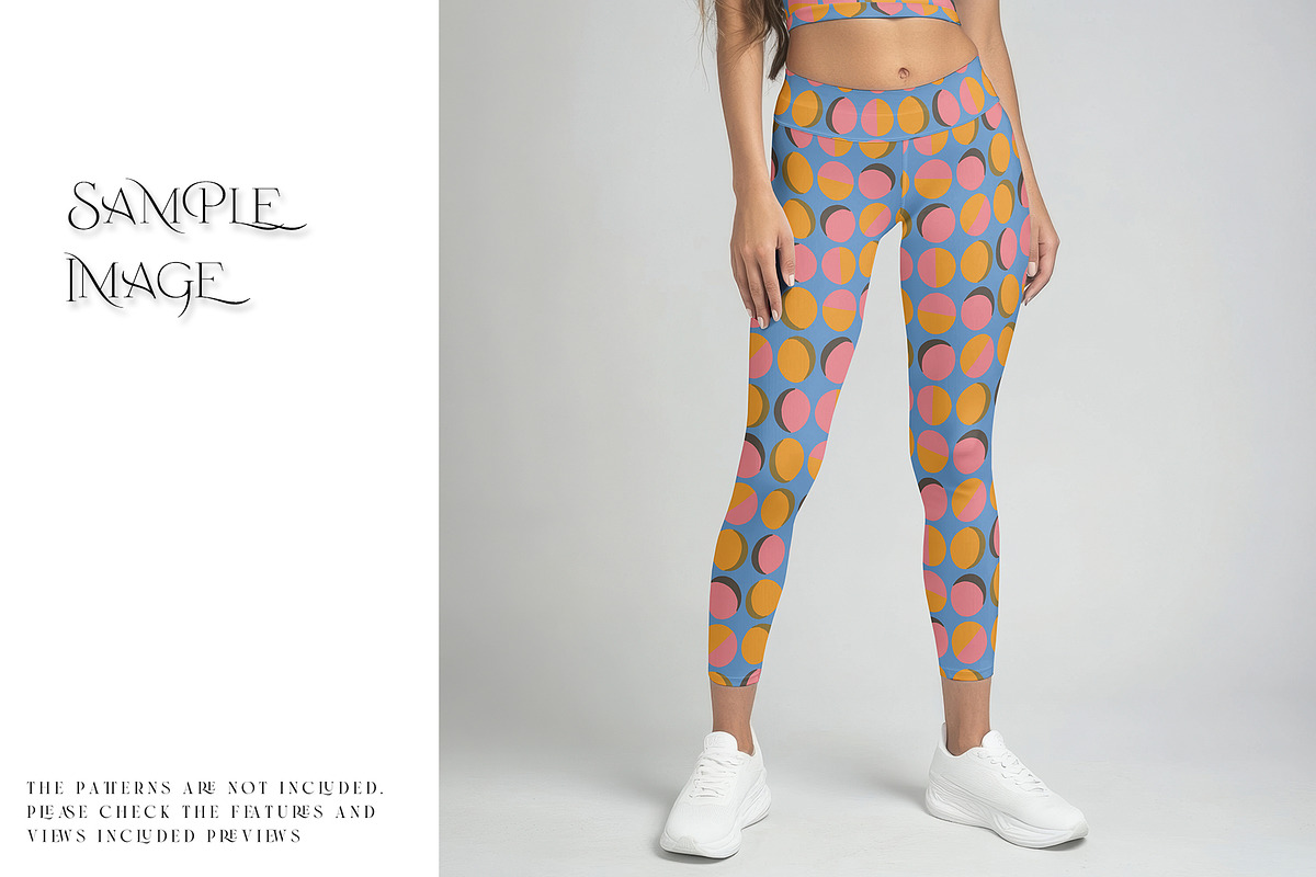 Leggings and Top PSD & PNG Mockups, a Product Mockup by mock-ups (Photo 6 of 20)