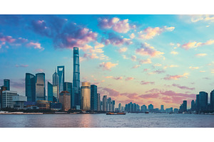 Stunning Skyline View of Shanghai's, an Architecture Photo by Our Amazing World