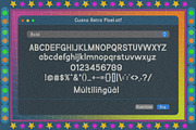VT Cuano – Retro Pixel Font, a Sans Serif Font by ViactionType (Thumbnail 6 of 8)