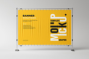 Banner Poster Mockup, an Advertising Mockup by Artnivora.Std (Thumbnail 5 of 6)