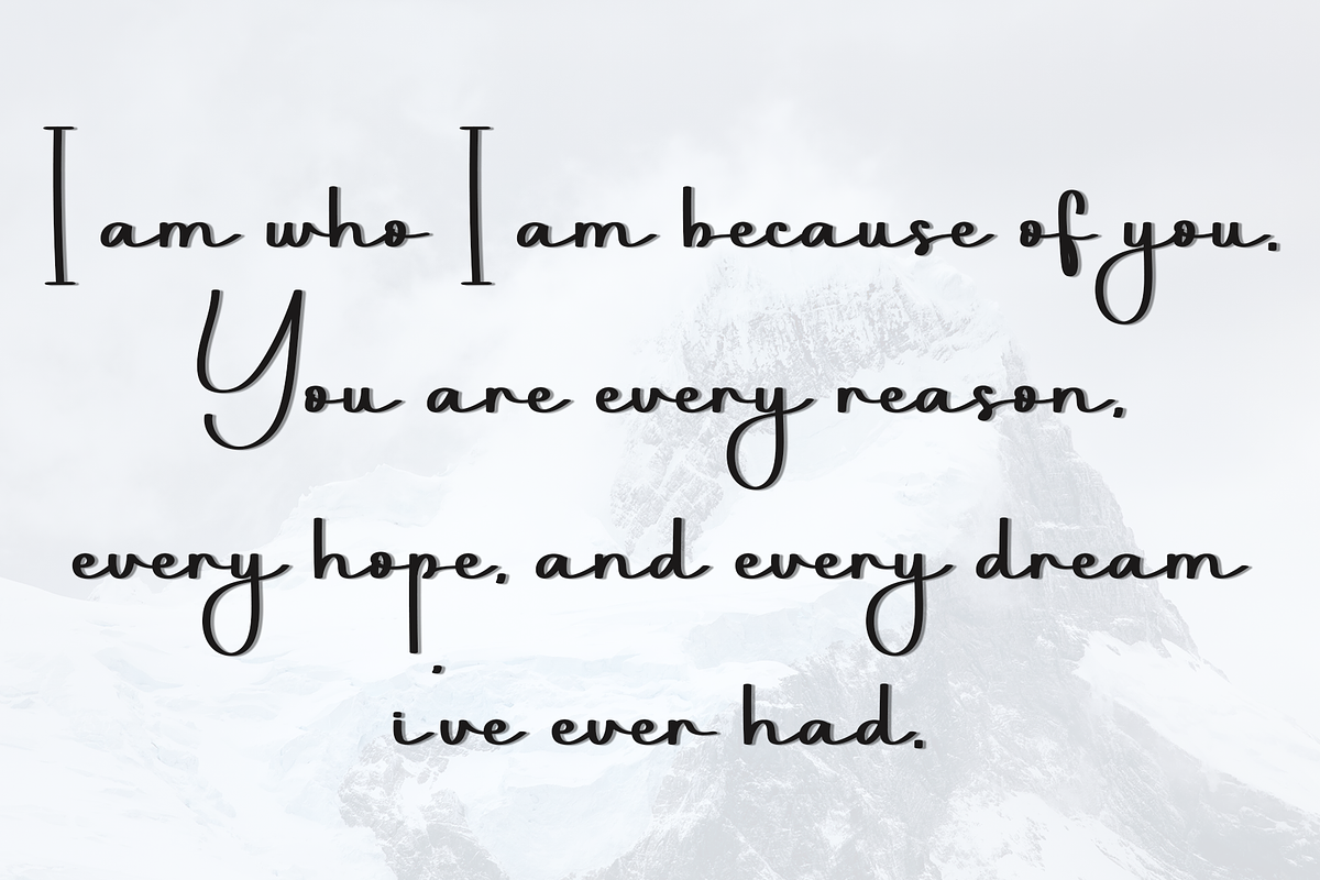 Valendays, a Handwritten Font by InermediaSTUDIO (Photo 8 of 8)
