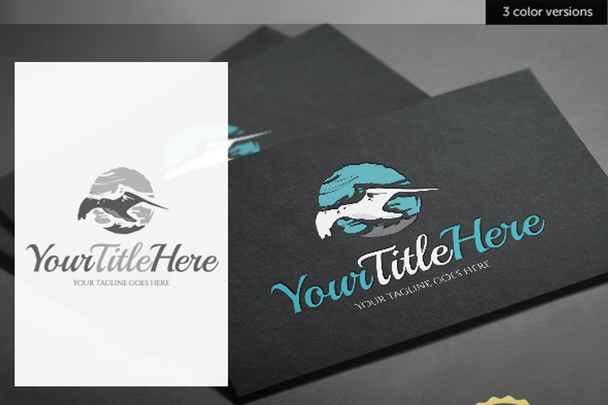 Seagull Logo Template, a Branding & Logo Template by LogoBuy (Photo 3 of 3)