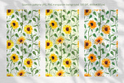 Sunflowers Watercolor Collection, an Illustration by Anna Druzhkova (Thumbnail 6 of 14)