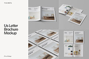 Us Letter Brochure Mockup, a Books & Magazine Mockup by Tokobeta (Thumbnail 1 of 12)