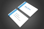 Minimalist Business Card Template, a Business Card Template by MadeByShahbaz (Thumbnail 2 of 3)