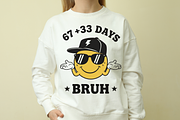 67+33 Days Of School PNG, a Graphic by Vector Portal (Thumbnail 1 of 3)