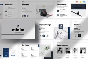 Minimal Presentation Template, a Presentation Template by Dream-Lab