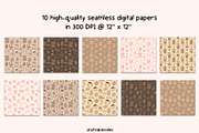 Cafe and Bakery Line Art Graphic Set, a Food Illustration by Drafts n Doodles (Thumbnail 4 of 12)