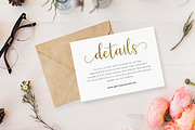 Wedding Invitation Set Gold, a Templates & Theme by DevineWedding (Thumbnail 3 of 4)