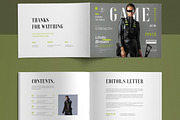 Modern Sport Magazine Layout, a Magazine Template by ContestDesign (Thumbnail 2 of 5)