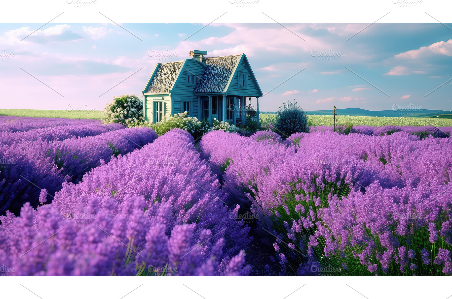 lavender pastel green and purple ai, a Background Photo by pikepicture