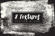 8 Vector & PNG Texture Pack, a Texture Graphic by Scribbles & Snippets (Thumbnail 1 of 5)