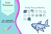 Lost Treasures-81 Procreate Brushes, a Brush Add-On by MissPerfectKaos (Thumbnail 5 of 6)