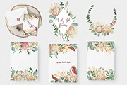 Moody Boho Florals Watercolor, a Decorative Illustration by Catch the Dream Art (Thumbnail 9 of 17)