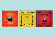 Halloween Party Invitation Post, a Social Media Template by FaraHelal (Thumbnail 1 of 4)