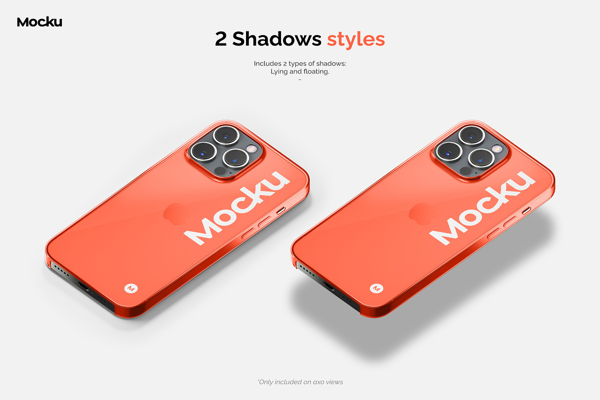 Iphone 14 Pro - Transparent Cases, an iPhone Mockup by Mocku (Photo 13 of 16)
