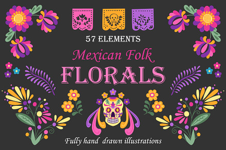 Mexican Folk Florals
