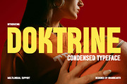 Doktrine - Bold Condensed Sans Serif, a Sans Serif Font by Brand Earth (Thumbnail 1 of 8)
