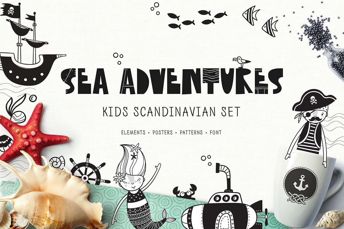 Sea Adventures, an Animal Illustration by KAZUKA (Photo 1 of 10)