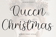 Queen Christmas, a Handwritten Font by FreshTypeINK (Thumbnail 1 of 8)