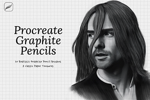 Procreate Graphite Pencils Set