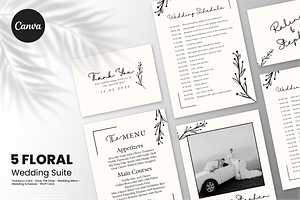 Wedding Suite Canva Template