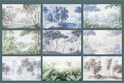 Abstract forest art wallpaper, an Illustration by fei long (Thumbnail 7 of 9)