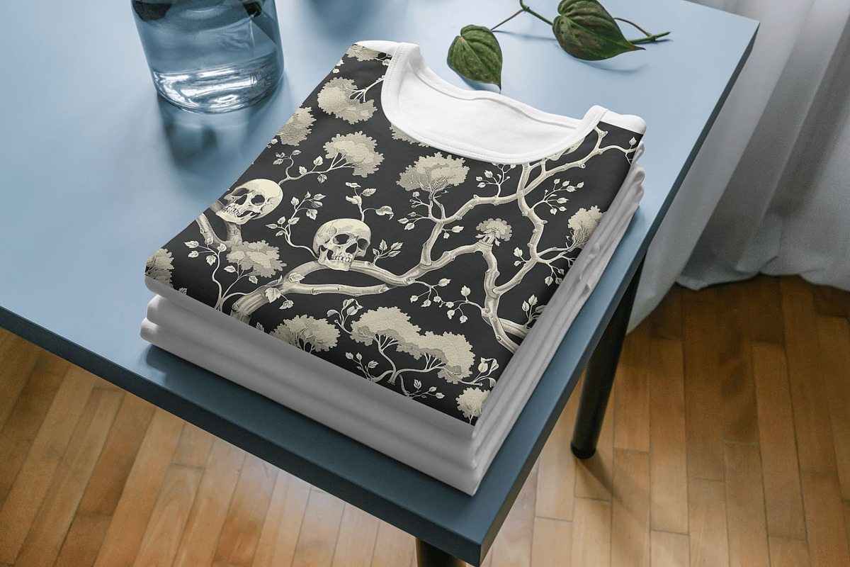 10 Morgana's Gothic Seamless Pattern, a Pattern Graphic by Inknfolly