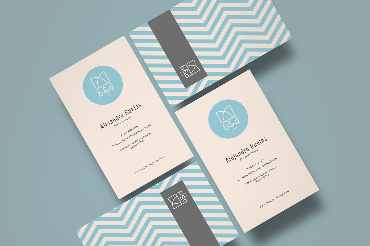 Modern Business Card, a Business Card Template by ThemeDevisers (Photo 3 of 4)