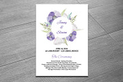 Wedding Fan Program Template, an Invitation Template by retrographix (Thumbnail 2 of 3)