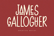 Well Played Handmade Display Font, a Sans Serif Font by Maulana Creative (Thumbnail 5 of 7)