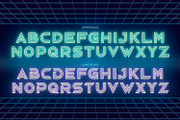 Neonrec, a Symbol Font by Ditatype (Thumbnail 8 of 10)