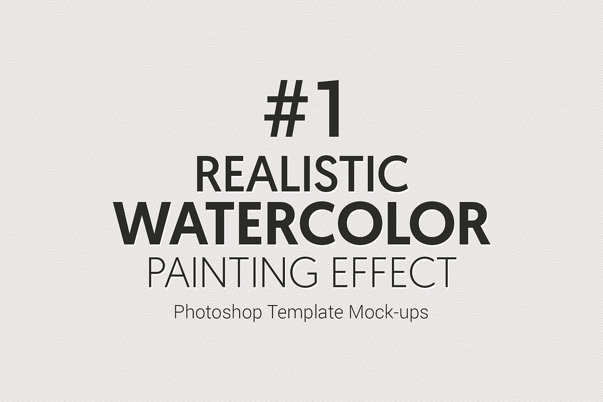 #1 Watercolor Photoshop Mock-ups, an Action Add-On by SlideSalad (Photo 2 of 44)