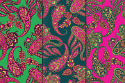Textile paisley seamles pattern, a Pattern Graphic by antalogiya (Thumbnail 1 of 4)