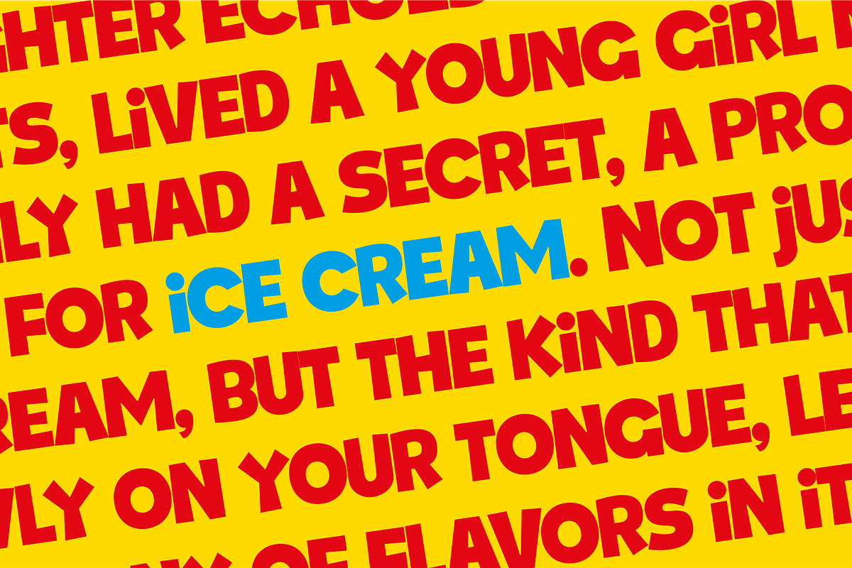 Bask - Comical Font, a Font by PeanutButter Type (Photo 5 of 5)