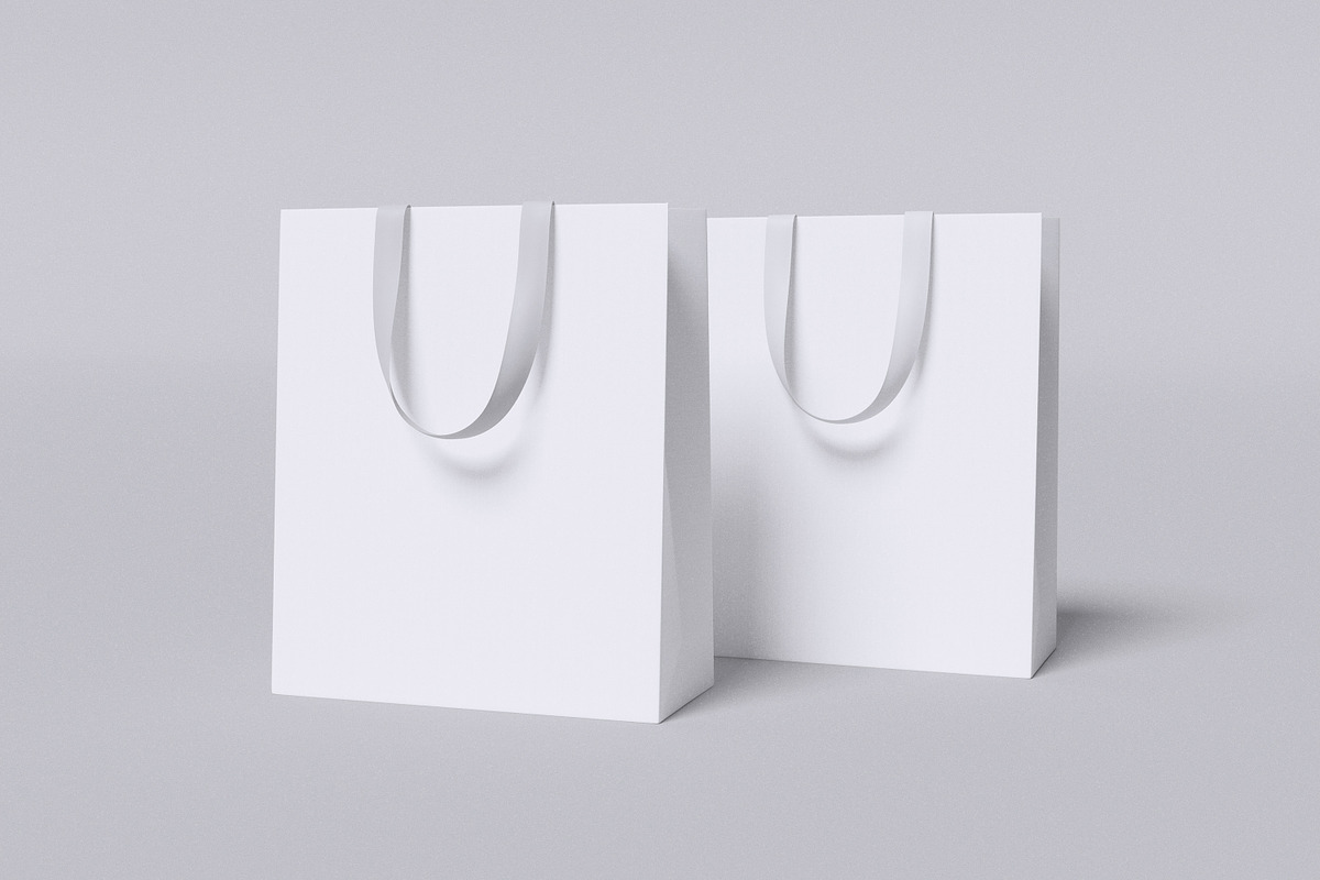 Shopping Bag Mockup, a Packaging Mockup by Afif_studio (Photo 9 of 10)