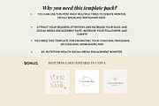 Nutrition Coach Instagram Templates, a Social Media Template by Deepa Template Studio (Thumbnail 12 of 14)
