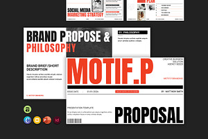 Brand Proposal Presentation Template, a Presentation Template by ElvinPrint