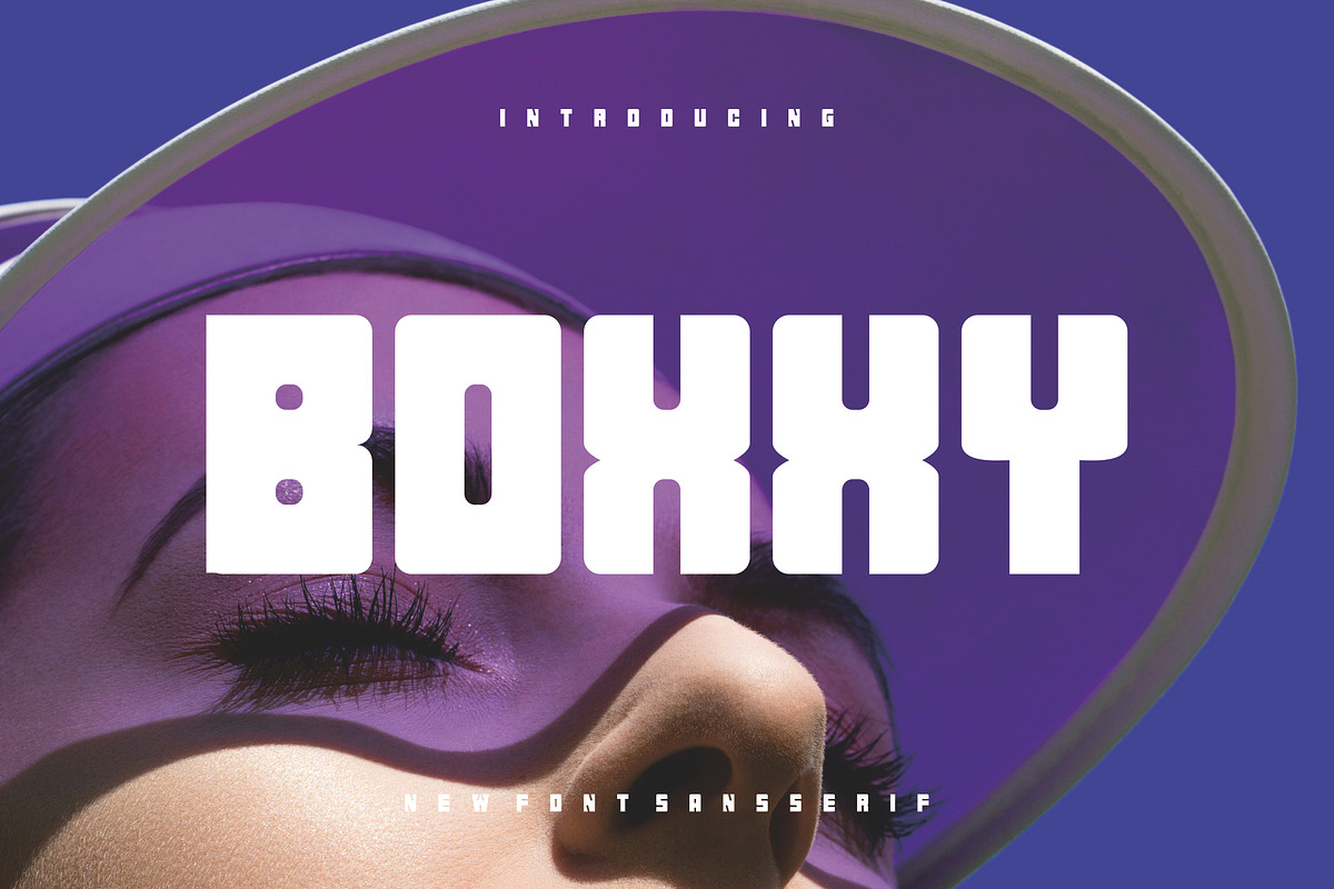 Boxxy, a Sans Serif Font by riotama85 (Photo 1 of 6)