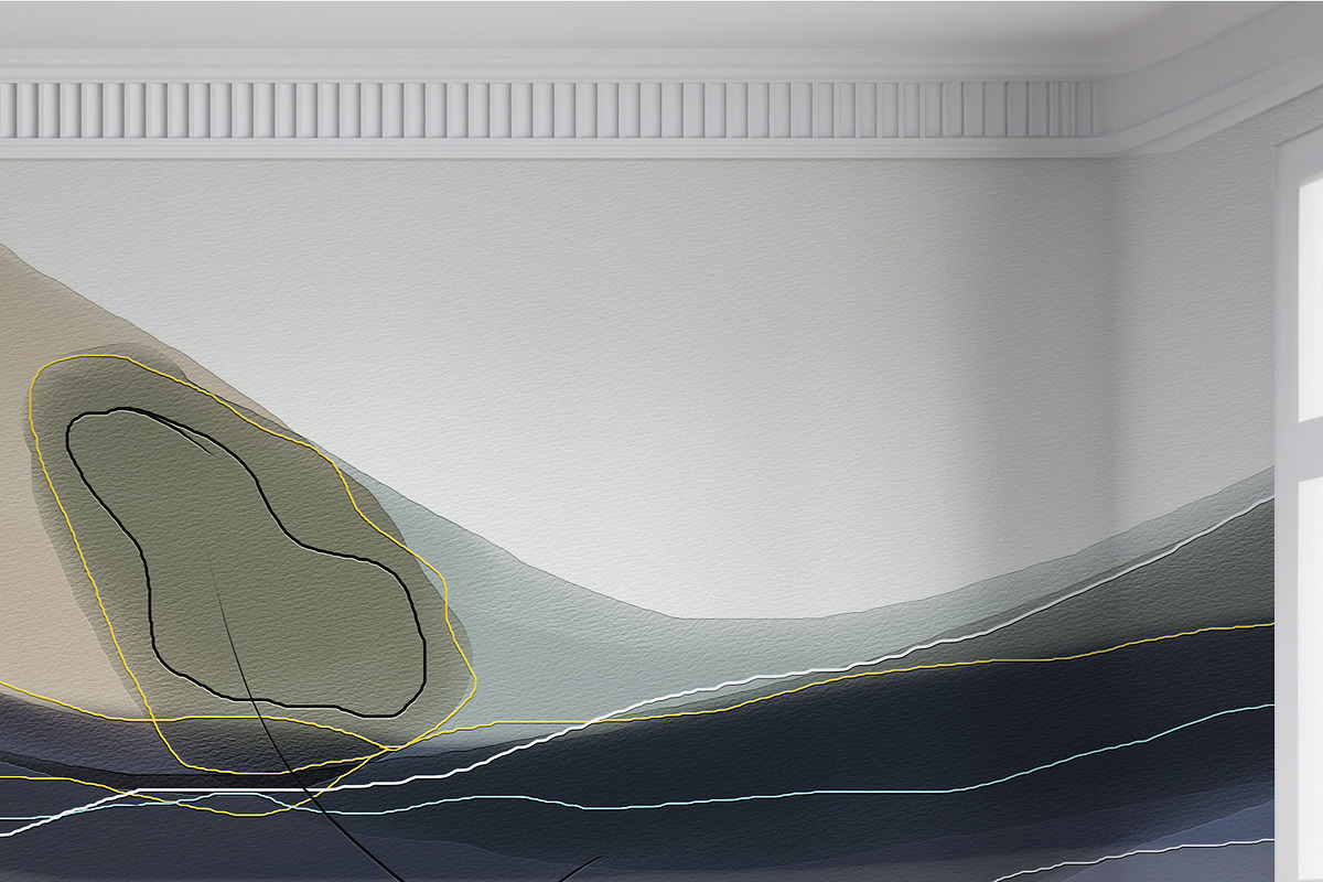Various styles of wallpaper graphics, a Wallpaper Graphic by Muzi pear studio (Photo 5 of 12)