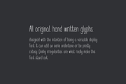 QuickDeath - Hand Drawn Font, a Sans Serif Font by Colt Type Co (Thumbnail 2 of 3)