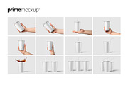 Paper Soda Cup Mockup Bundle, a Cups & Container Mockup by PrimeMockup (Thumbnail 10 of 11)