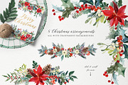 Woodland Christmas Clipart, an Animal Illustration by Twigs and Twine (Thumbnail 7 of 11)