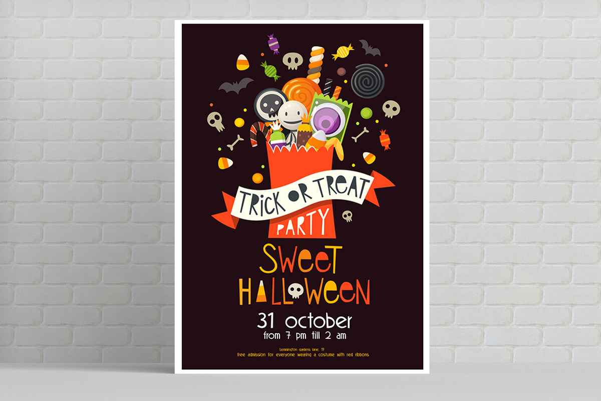 Loads of sweets for Halloween, an Illustration by Moonery's (Photo 5 of 7)