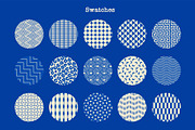 GEOMETRIC PATTERN BRUSHES PROCREATE, a Brush Add-On by seamless team (Thumbnail 4 of 6)
