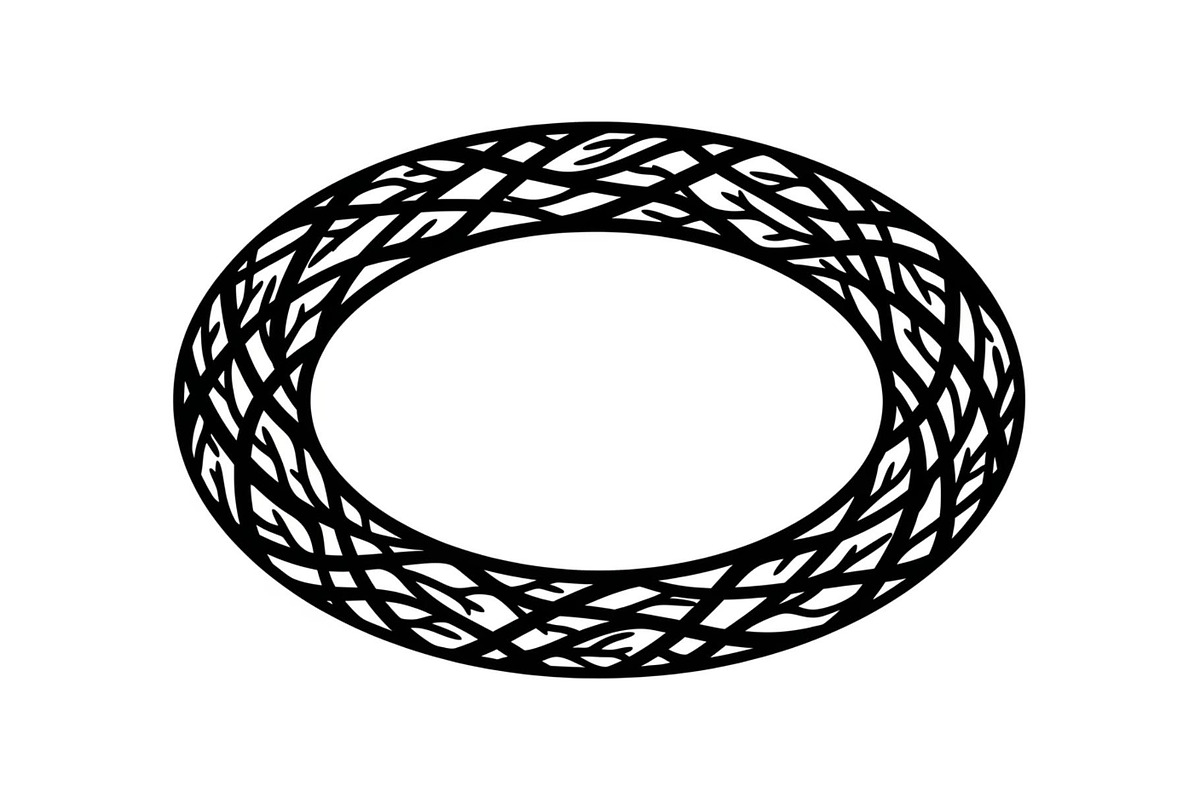 Hand Drawn Oval Scribble Frames, an Illustration by Gfx_Store (Photo 7 of 51)