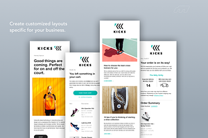 Kicks Email Template Bundle 1